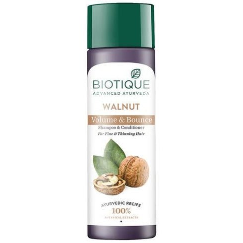 Biotique Advanced Ayurveda Bio Walnut Bark Volumizing Shampoo 80g