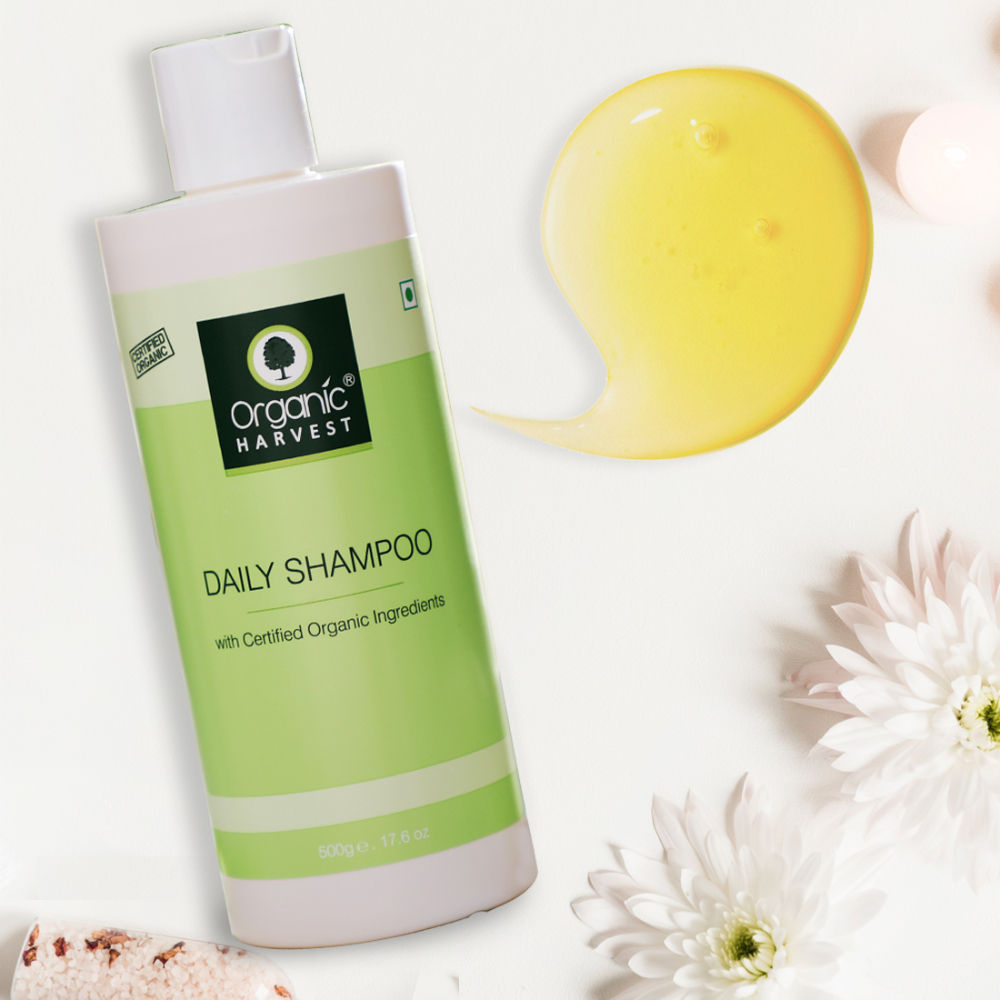 Organic Harvest Daily Shampoo With Organic Ingredients PUSHMYCART