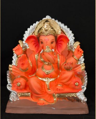 Double Load Prabhaval - 14 Inch Paper Mache Ganesh - 5000gms