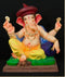 Gadi Peshwa - 24 Inch Paper Mache Ganesh - 5000gms