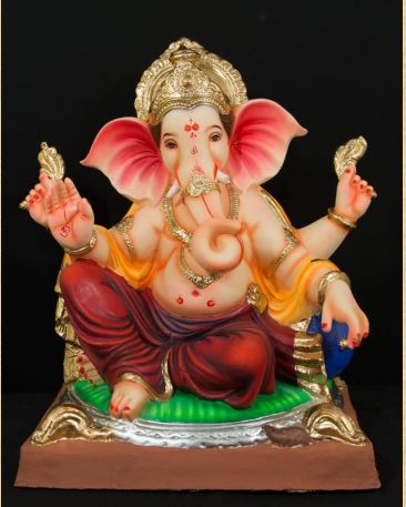 Gol Ring Single Load - 24 Inch Paper Mache Ganesh - 5000gms