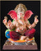 Titwala Motha Kaan - 18 Inch Paper Mache Sitting Ganesh - 5000gms