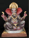 Gol Ring Titwala - 24 Inch Paper Mache Ash Color Ganesh - 5000gms