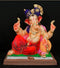 Gujrati Pheta - 24 Inch Paper Mache sitting Ganesh - 5000gms