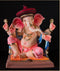 Half Dhotar Peshwa - 24 Inch Paper Mache Ganesh with brown cap - 5000gms