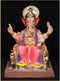 Lal Baug Raja - 21 Inch Paper Mache Sitting Ganesh - 5000gms