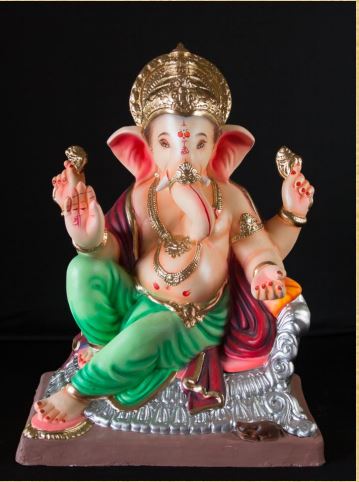 Nakshi Furniture - 24 Inch Ganesh With paper - 5000gms