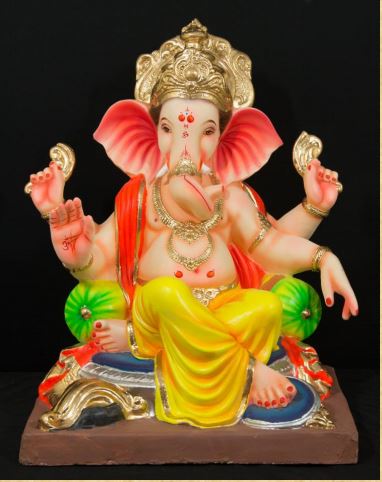 Palthi Mandi- 24 Inch Paper Mache Ganesh - 5000gms