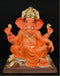 Palthi Mandi Double load - 24 Inch Paper Mache Orange  Ganesh - 5000gms