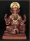 Shivrekar - 21 Inch Paper Mache Brown Ganesh - 5000gms