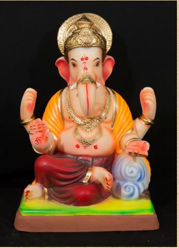 Shivrekar - 21 Inch Ganesh With paper - 5000gms