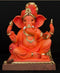 Single Load Pheta - 18 inch Paper Mache Orange Ganesh - 5000gms