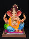 Single Load Pheta - 18 inch Paper Mache Ganesh With Pagdi - 5000gms