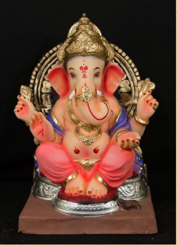 Titwala Prabhval - 18 Inch Paper Mache Ganesh - 5000gms