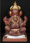 Titwala - 21 Inch Paper Mache brown Ganesh - 5000gms