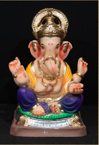 Titwala - 21 Inch Paper Mache Ganesh - 5000gms