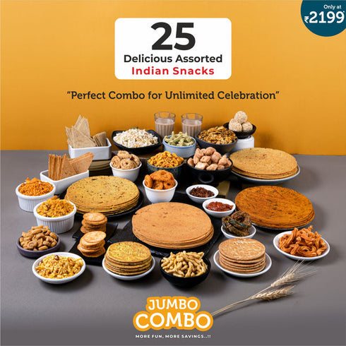 Stuti Khakhra 25 Delicious Assorted Indian Snacks Perfect For Unlimited Celebration