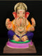 Updi kamal - 16 Inch Paper Mache Ganesh on kamal - 5000gms
