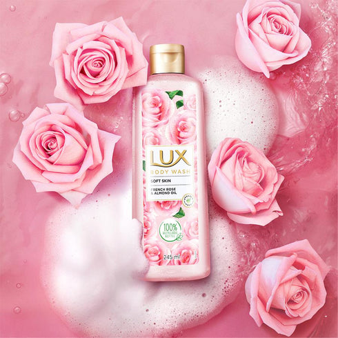 Lux Body Wash With French Rose and Almond Oil 235ml