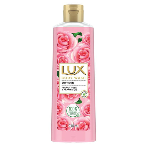 Lux Body Wash With French Rose and Almond Oil 235ml