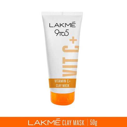 Lakme 9To5 Vitamin C Clay Mask 50G