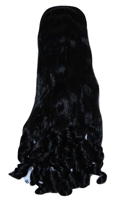 Long curly hair extension