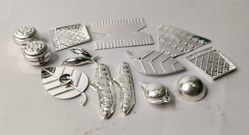 Pure Silver Vadi Biyyam Set 36g