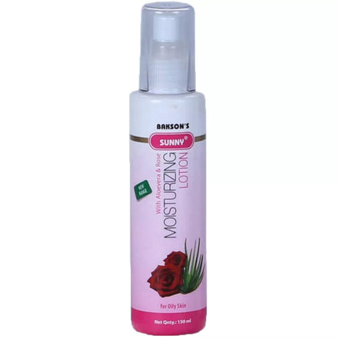 Bakson's Moisturizing Lotion with Aloevera & Rose 150 ml