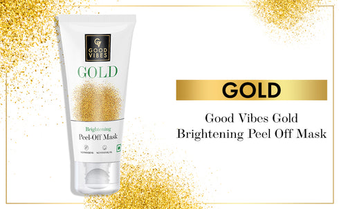 Good Vibes Gold Brightening Peel Off Mask