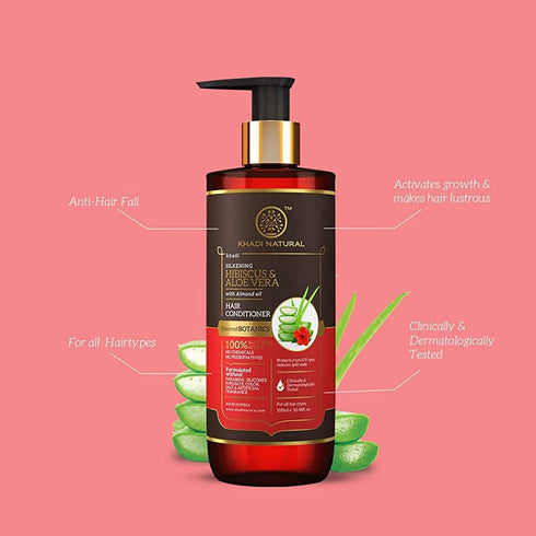 Khadi Natural Hibiscus And Aloe Vera Hair Conditioner