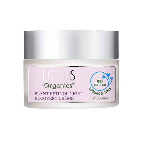 Lotus Organics+ Bakuchiol Plant Retinol Night Recovery Creme