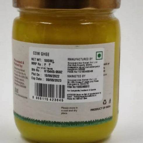 Happy Harvest Farms Natural Cow Ghee