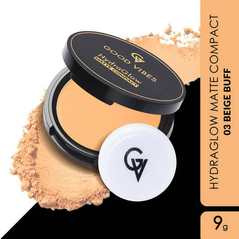 Good Vibes HydraGlow Matte Compact Beige Buff 03