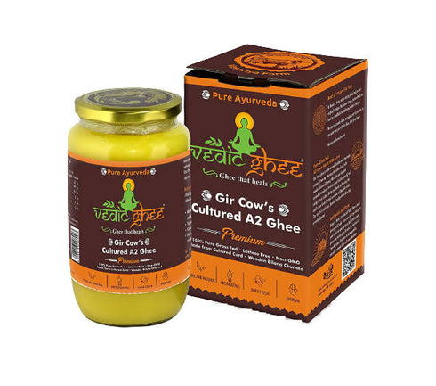 Vedic Ghee Gir Cow'S Cultured A2 Ghee