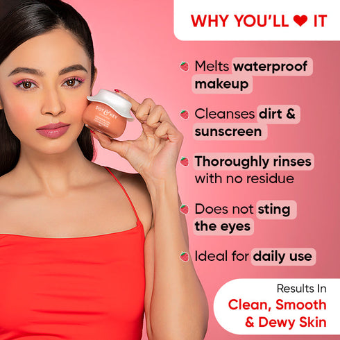 Dot and key Strawberry Dew Daily Cleansing Balm