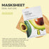 The Face Shop Real Nature Avocado Face Mask 20g