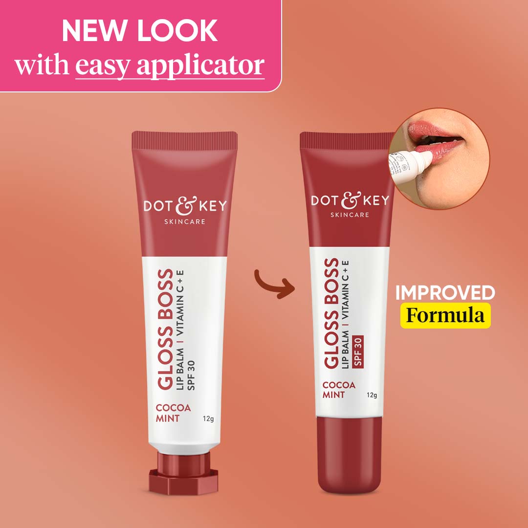 dot & key vitamin c lip balm Dot and key Spf 30 Vitamin C+E Cocoa Lip Balm