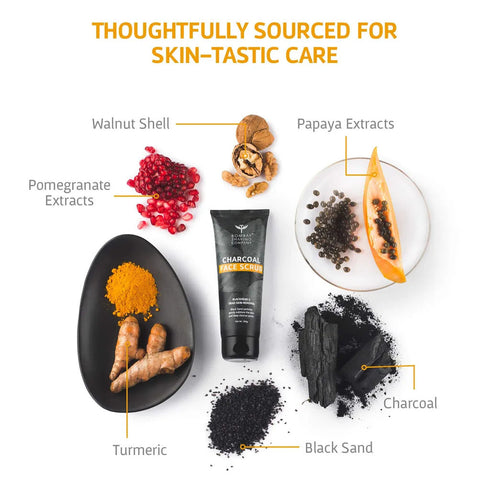 Bombay Shaving Company Charcoal Face Scrub 100g