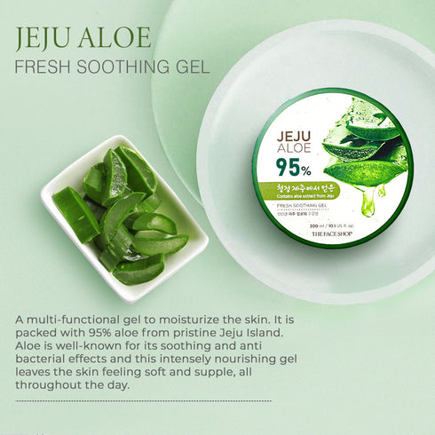 The Face Shop Jeju Aloe Fresh Soothing Gel 300ml