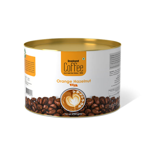 The Tea Planet Orange Hazelnut Coffee Premix (3 in 1)