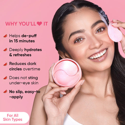 Dot and key Watermelon Cooling Hydrogel Eye Patches