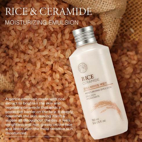 The Face Shop Rice & Ceramide Moisturizing Emulsion 150ml