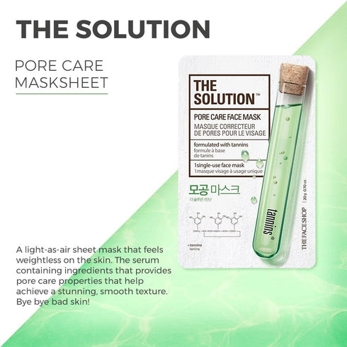 The Face Shop The Solution Pore Care Face Mask 20g