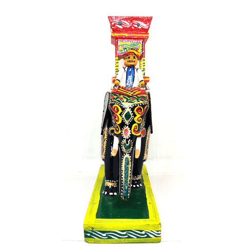 Elephant Ambari |8 Inch Size Kondapalli Handicrafts