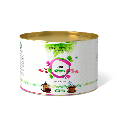 The Tea Planet Rose Flavoured Instant Green Tea