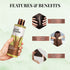 Just Herbs Aloe Vera and Wheatgerm Moisturising Shampoo For Men & Women 200ml