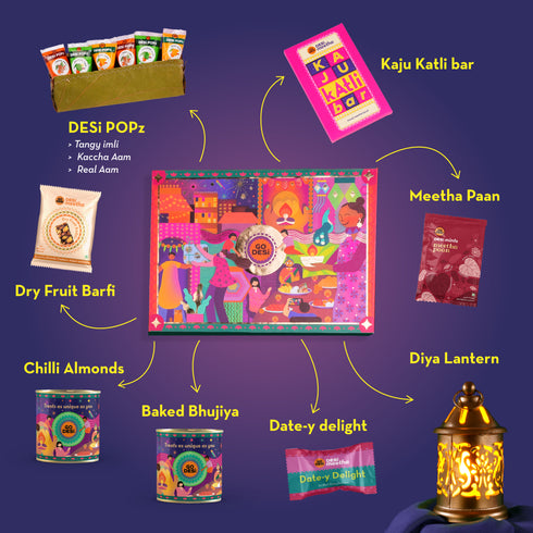 Go Desi Premium Diwali Gift Hamper Box Desi Collective