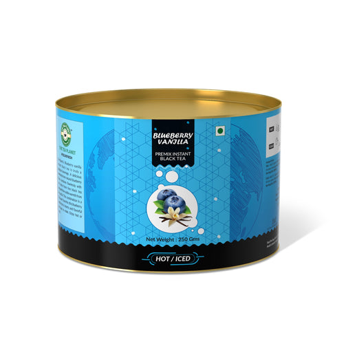 The Tea Planet Blueberry Vanilla Flavoured Instant Black Tea