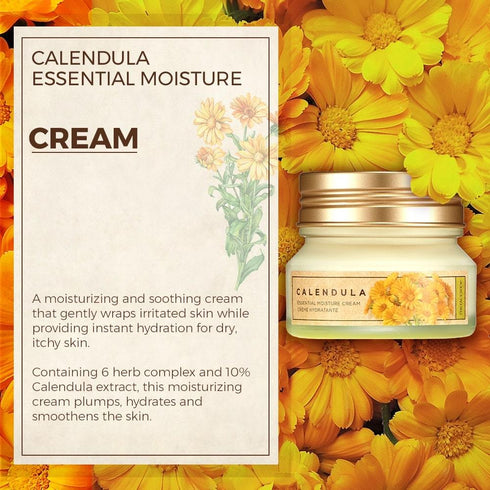 The Face Shop Calendula Essential Moisture Cream 50ml