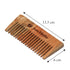 Just Herbs Handmade Wide-Tooth Neem Comb 35g